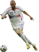 Zinedine Zidane football render