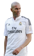 Zinedine Zidane football render