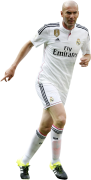 Zinedine Zidane football render