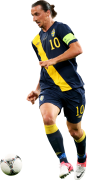 Zlatan Ibrahimovic football render