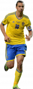 Zlatan Ibrahimovic football render