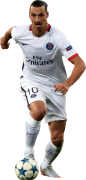 Zlatan Ibrahimovic football render