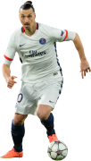 Zlatan Ibrahimovic football render