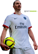 Zlatan Ibrahimovic football render