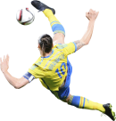 Zlatan Ibrahimovic football render