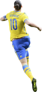 Zlatan Ibrahimovic football render