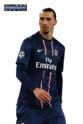 Zlatan Ibrahimovic football render