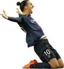 Zlatan Ibrahimovic football render