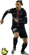 Zlatan Ibrahimovic football render