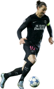 Zlatan Ibrahimovic football render