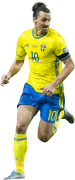 Zlatan Ibrahimovic football render