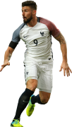 Olivier Giroud football render