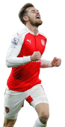 Aaron Ramsey football render