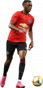 Aaron Wan-Bissaka football render