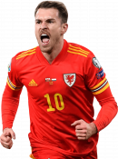 Aaron Ramsey football render