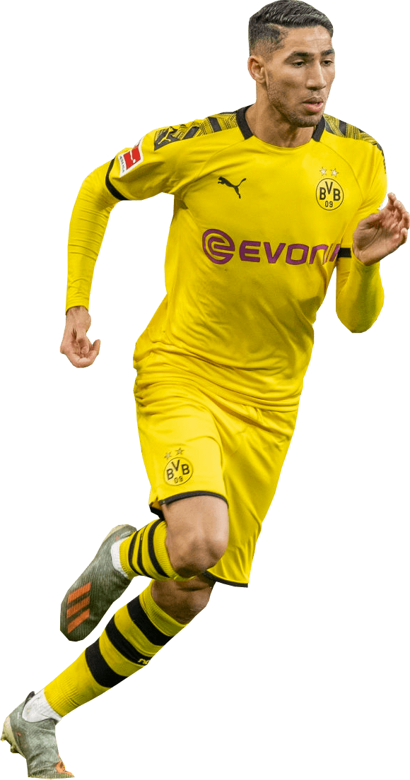 Achraf Hakimi football render - 63195 - FootyRenders