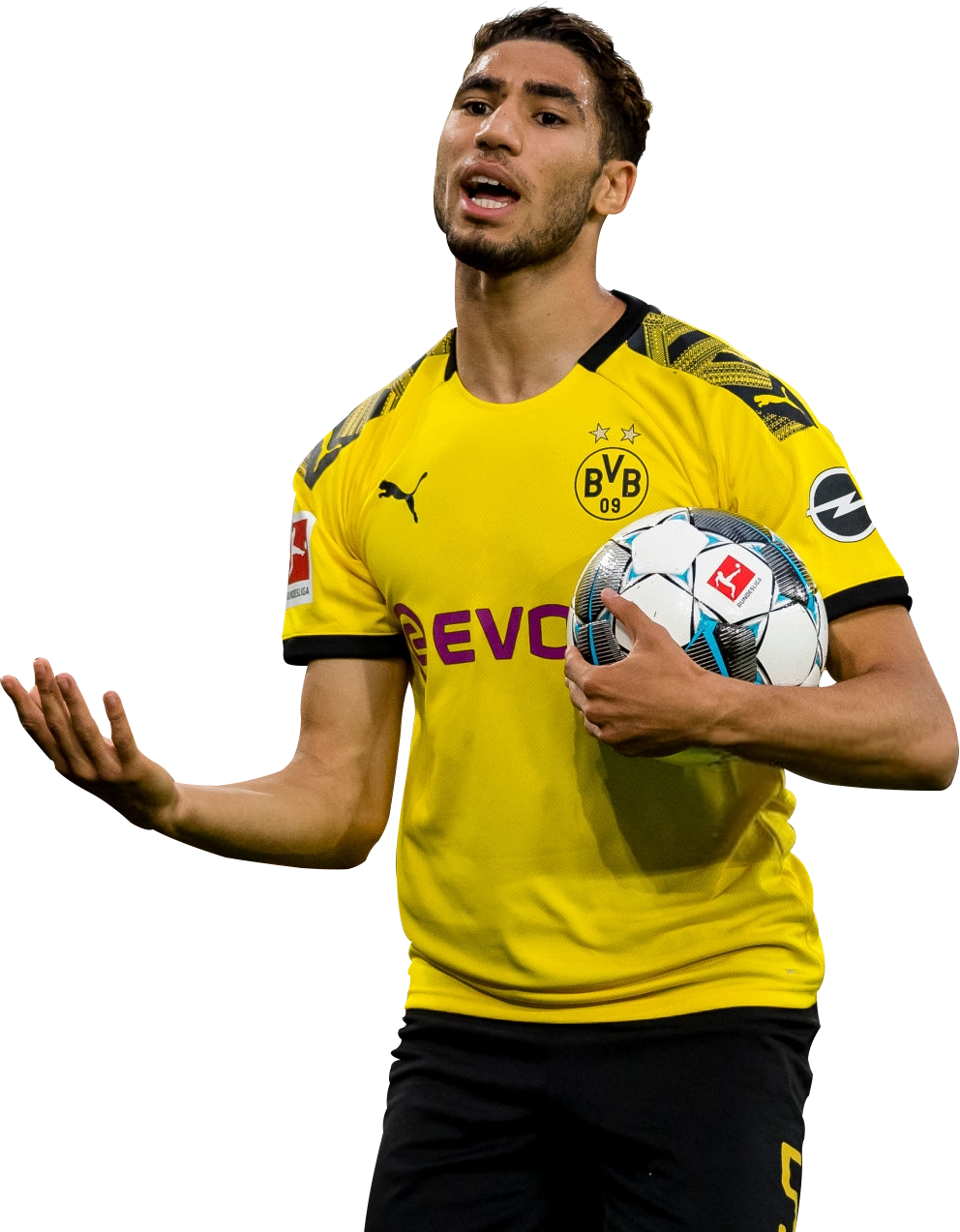 Achraf Hakimi football render - 68825 - FootyRenders