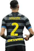 Achraf Hakimi football render