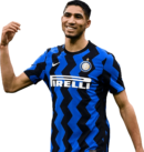 Achraf Hakimi football render