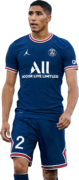 Achraf Hakimi football render