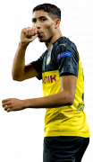 Achraf Hakimi football render