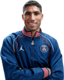 Achraf Hakimi football render