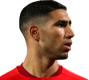 Achraf Hakimi football render