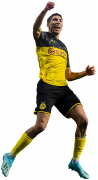 Achraf Hakimi football render