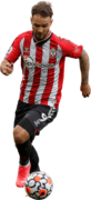 Adam Armstrong football render