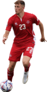 Adam Magri Overend football render