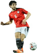 Ahmed Hegazy football render