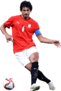 Ahmed Hegazy football render