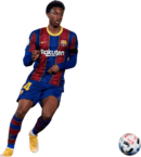 Alejandro Balde football render