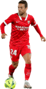 Alejandro Gomez football render