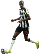 Alexander Isak football render