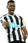 Alexander Isak football render