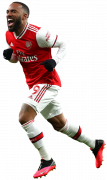 Alexandre Lacazette football render