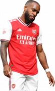 Alexandre Lacazette football render