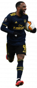 Alexandre Lacazette football render