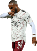 Alexandre Lacazette football render