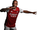 Alexandre Lacazette football render