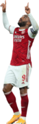 Alexandre Lacazette football render