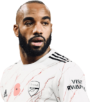 Alexandre Lacazette football render