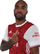 Alexandre Lacazette football render