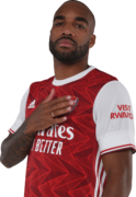 Alexandre Lacazette football render