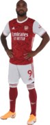 Alexandre Lacazette football render