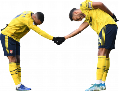 Alexandre Lacazette & Pierre-Emerick Aubameyang