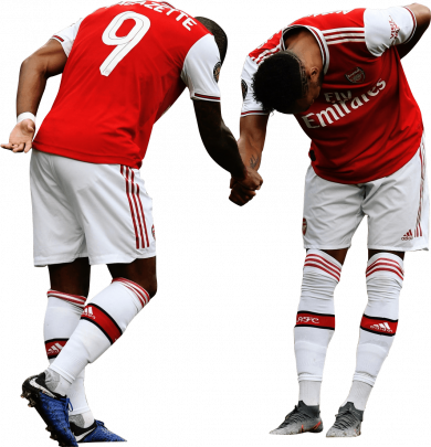 Alexandre Lacazette & Pierre-Emerick Aubameyang