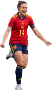 Alexia Putellas football render