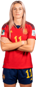 Alexia Putellas football render